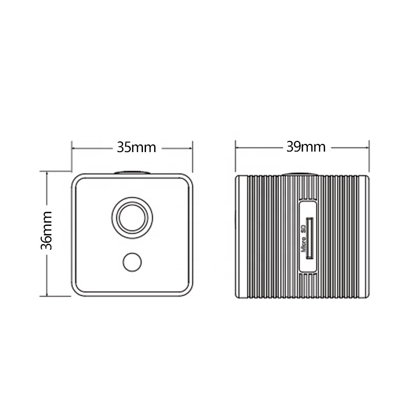 caméra espion wifi dimension