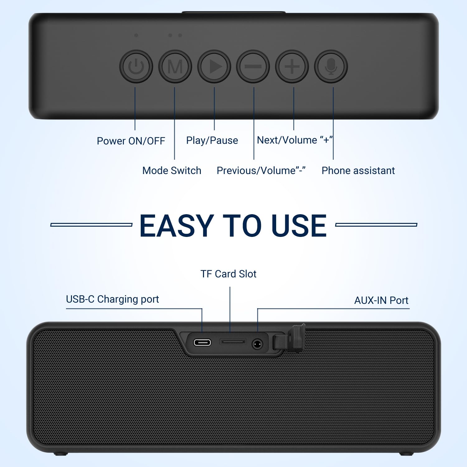 Haut parleur bluetooth Caméra espion 4k