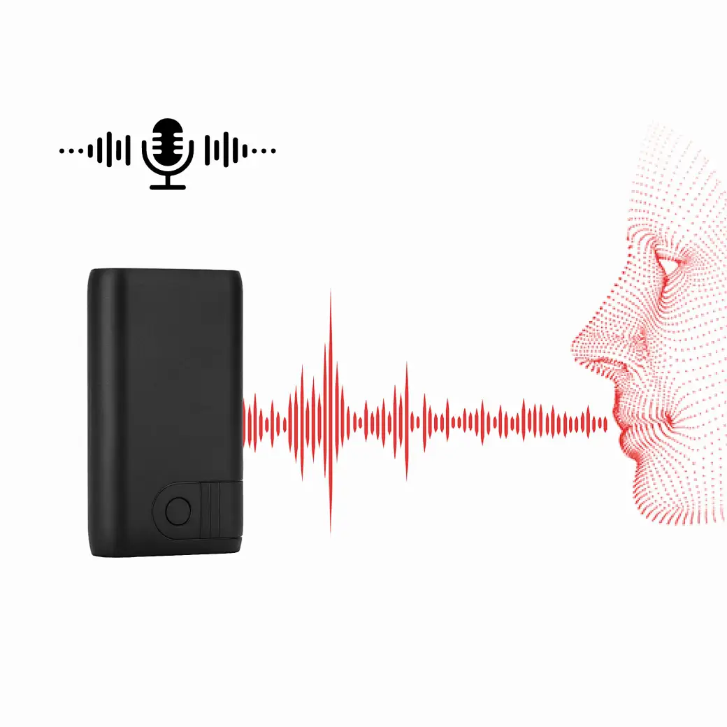 Microphone espion WiFI Powerbank écoute en direct