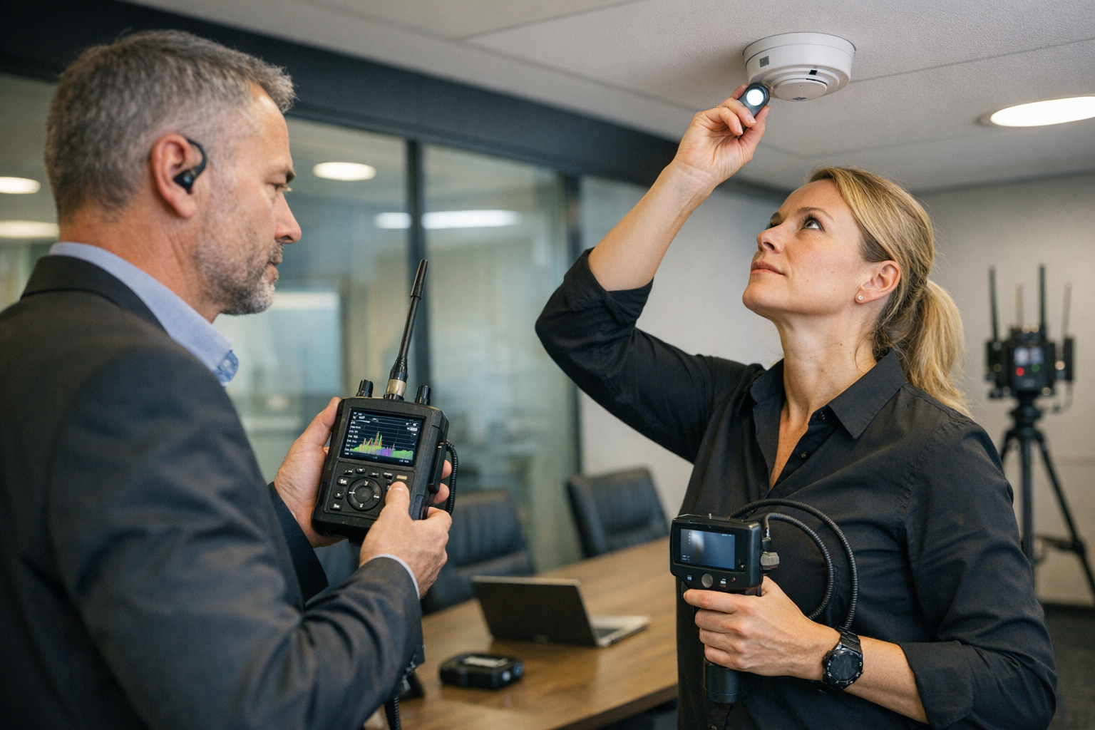 gegenueberwachung unternehmen abhoertechnik versteckte kameras erkennen image 2