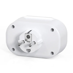 Multiprise microphone espion face arriere