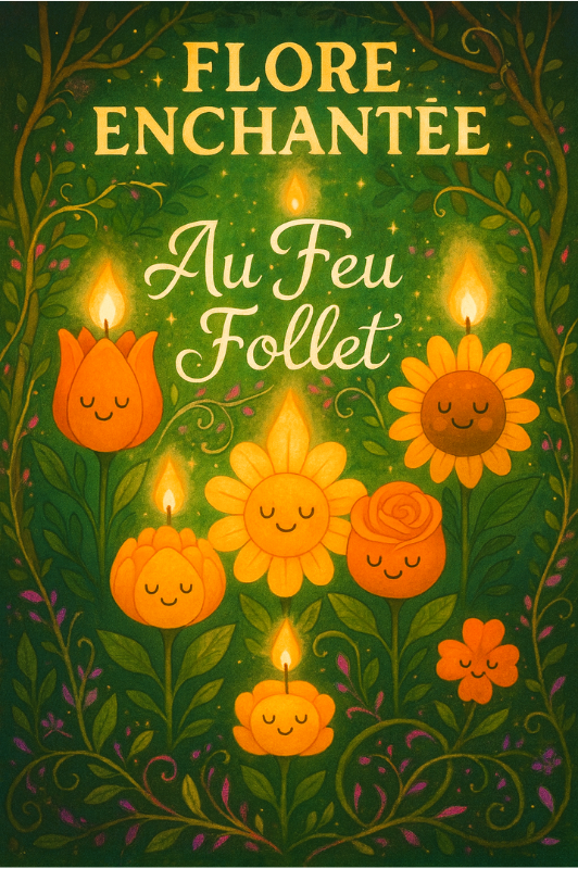 Flore enchantée - illustration