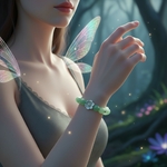 Chant de la rosée (Aventurine + perles résine) 1-1