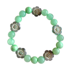 Chant de la rosée (Aventurine + perles résine)