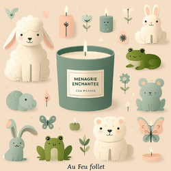 Ménagerie enchantée - Illustration