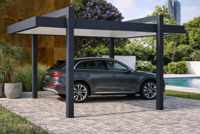 carport aluminium arche