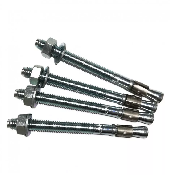 Lot de 4 chevilles 8 115 pour platine inox