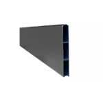 lame aluminium pleine gris 7016.