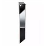 profil de finition cloture aluminium persienne.vue de profil