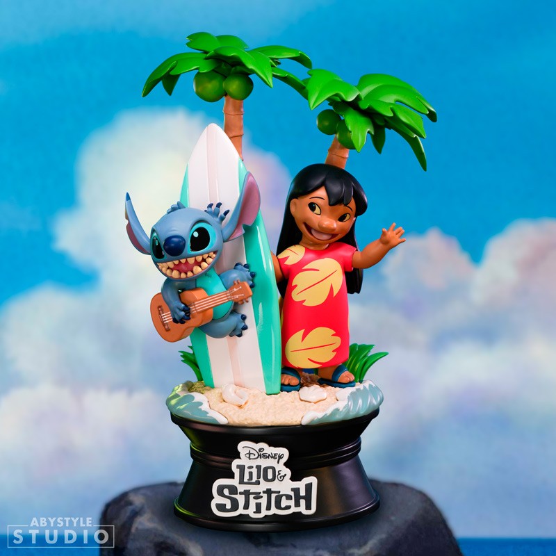 Figurine Disney Lilo et Stitch Surfeur