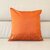 crea-arz-deco-Housse de coussin orange safran, en soie