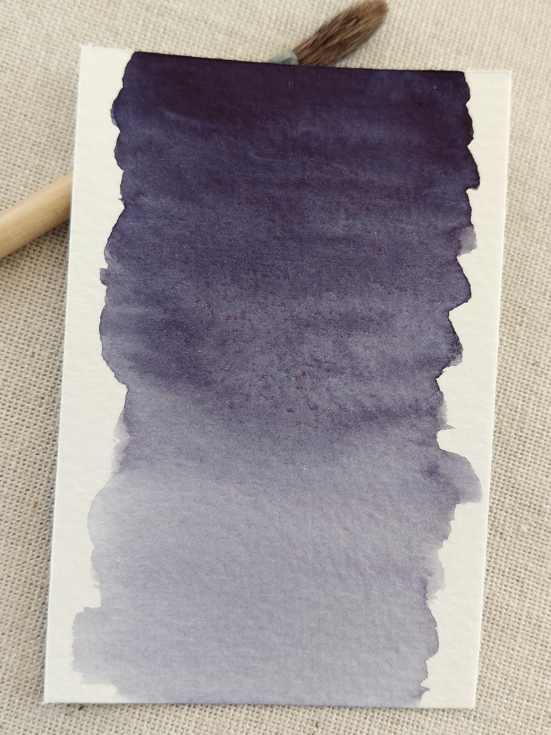 SYRAH – aquarelle artisanale violet profond