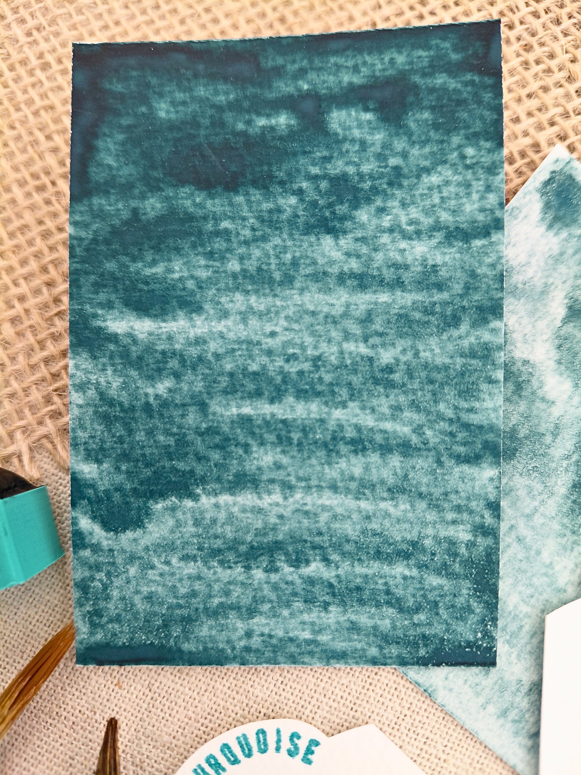 ANCRAGE – aquarelle artisanale extra-fine indigo