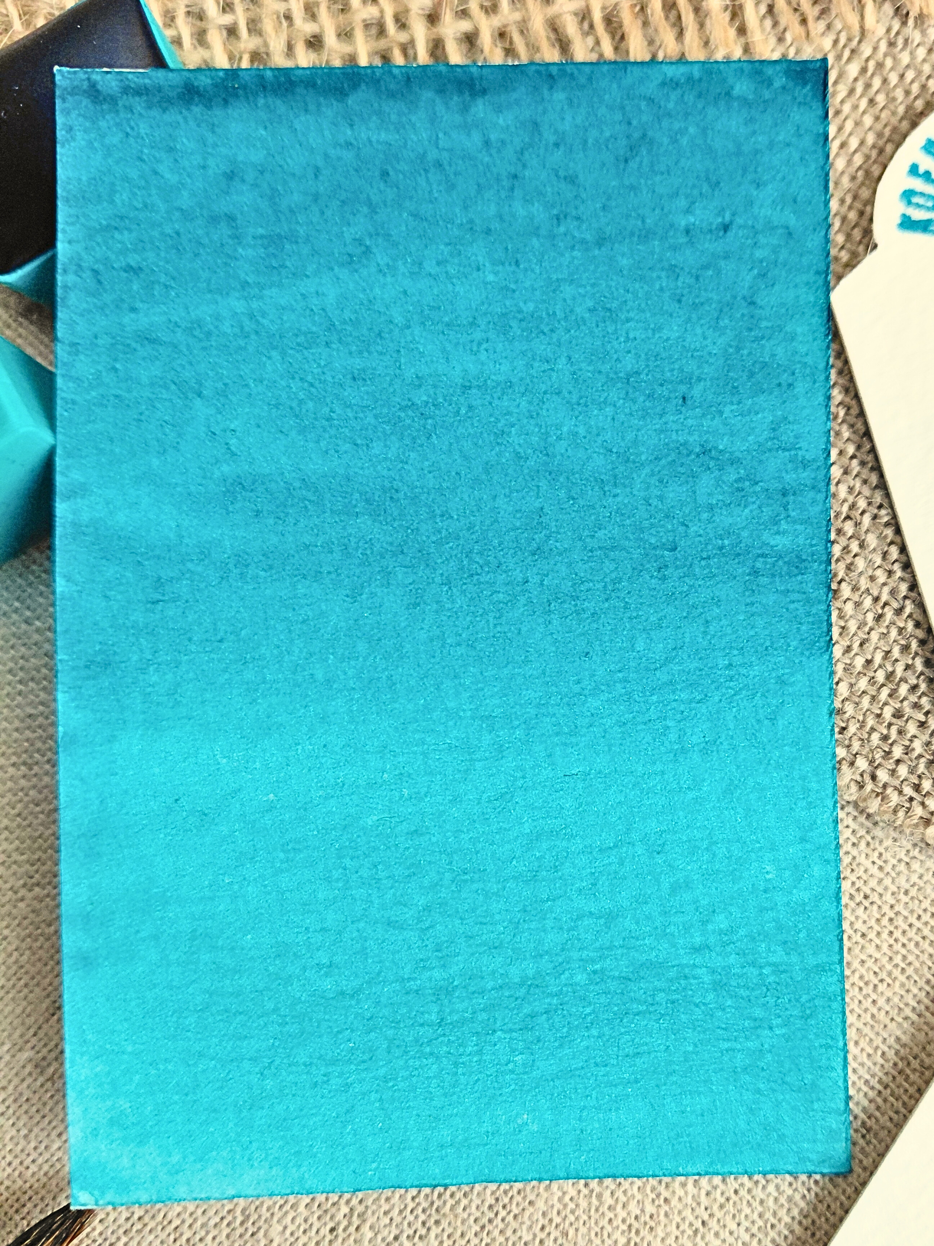 ESSENCE – aquarelle artisanale extra-fine turquoise