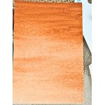 CÈPE – aquarelle artisanale brun orangé à légère granulation