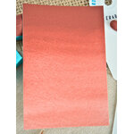 ÉRABLE – aquarelle artisanale rouge oxyde