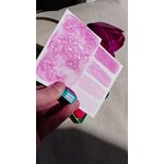 FUCHSIA SATINÉ – aquarelle fuchsia scintillante au mica