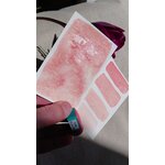 ROSE VELOUTÉE – aquarelle rose pâle aux reflets scintillants