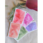 ROSÉE DE PRINTEMPS – nuancier des 5 aquarelles artisanales
