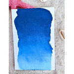 MOANA – aquarelle artisanale bleu océan
