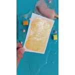 SORBET MELON – aquarelle orange nacré aux reflets scintillants