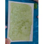 GLACE PISTACHE – aquarelle artisanale vert nacré au mica