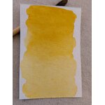 MUSCAT – aquarelle artisanale ocre jaune doré