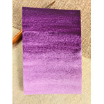 AUBERGINE – aquarelle artisanale violet profond