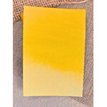 SOLIS – aquarelle artisanale jaune solaire
