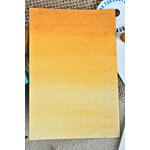 AURORE – aquarelle artisanale ocre jaune