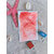 TO’A – aquarelle artisanale duochrome rouge orangé et rose avec deux godets