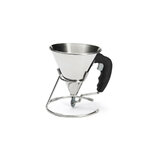 335300 entonnoir-a-piston-avec-pied-08l-inox-kwik-noir