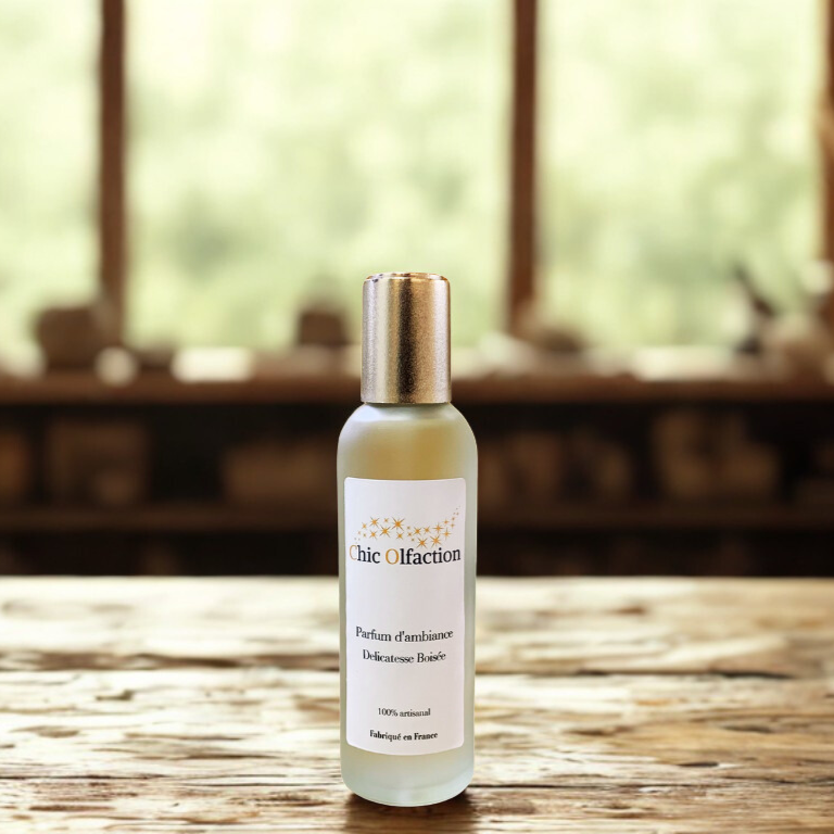 parfum d ambiance chic olfaction delicatesse boisée