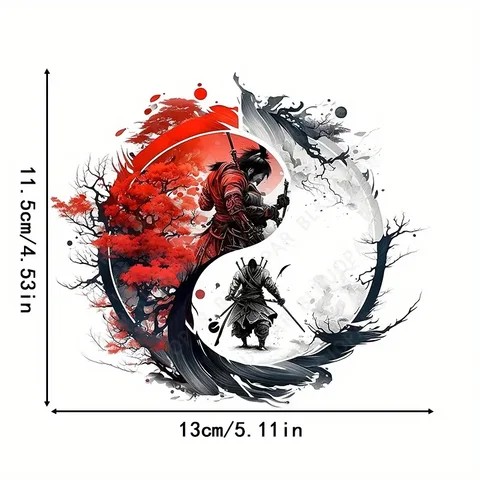 35_autocollant_de_Voiture_en_Vinyle_Samurai_image_1