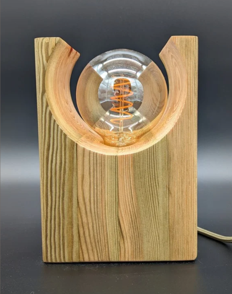 lampe Céleste (pin nature)