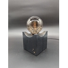 lampe Luna Nera (chêne teinté gris ardoise)