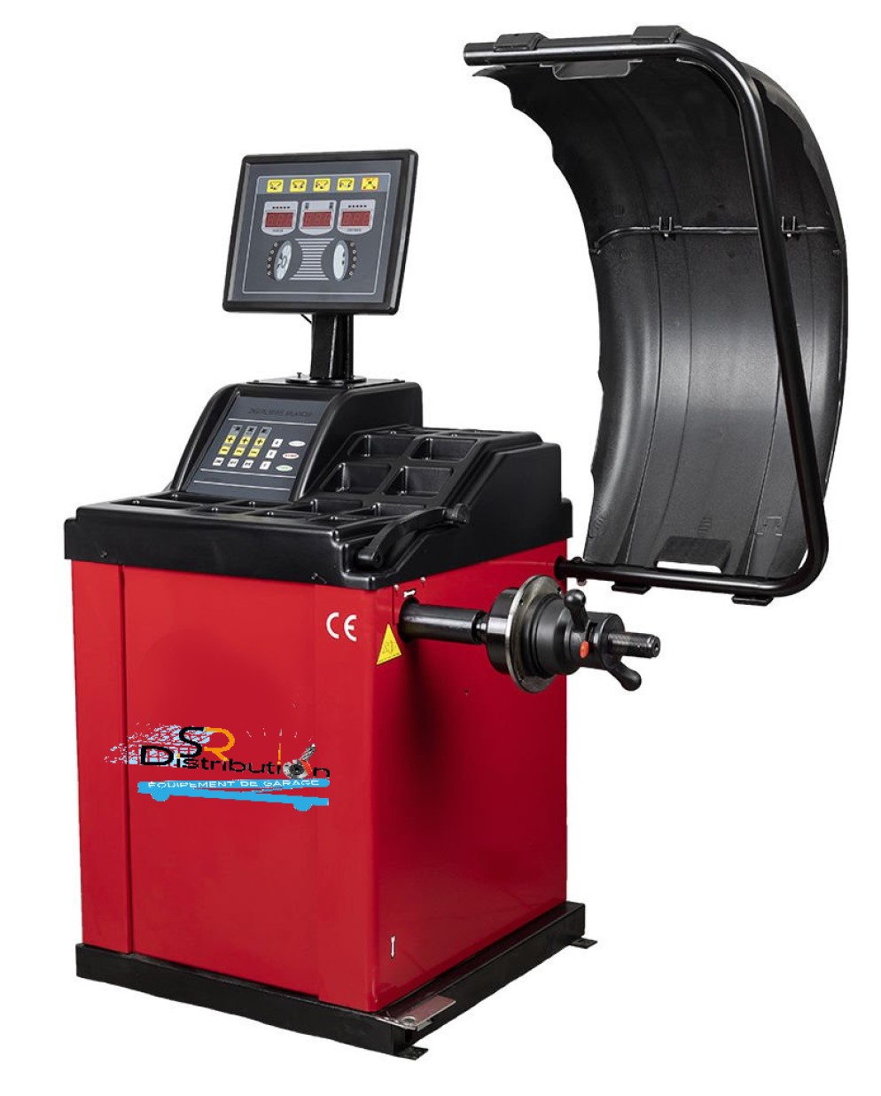 Équilibreuse de roue automatique écran déporté 220 Volts Machine à pneus