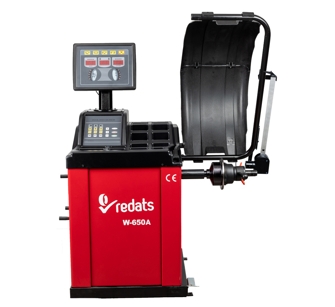 Équilibreuse De Roue De Précision Avec Lumière Infrarouge - Positionnement Poids Pneus Professionnel