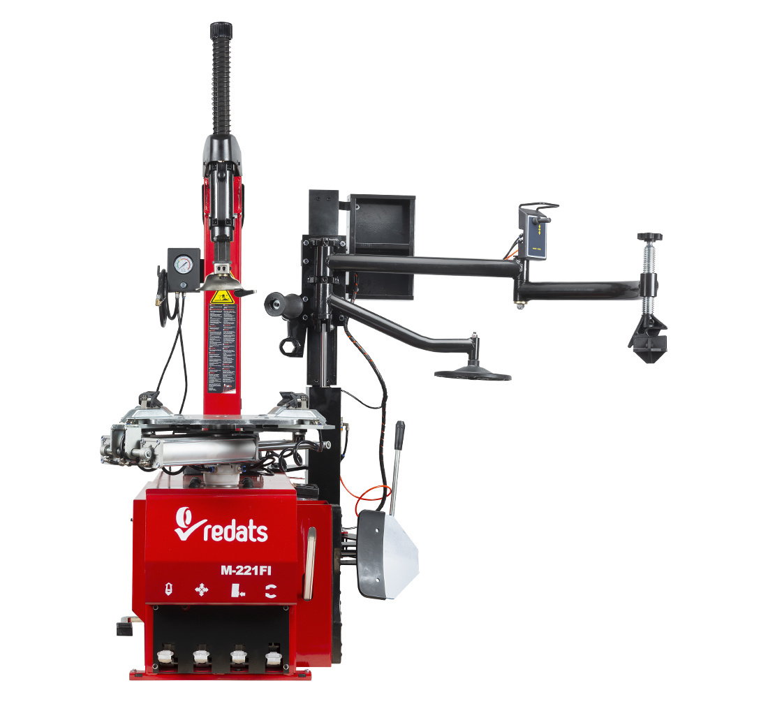 Démonte-pneus-automatique-avec-bras-dassistance-3D-1-et-gonfleur-REDATS-M-221FI (15)