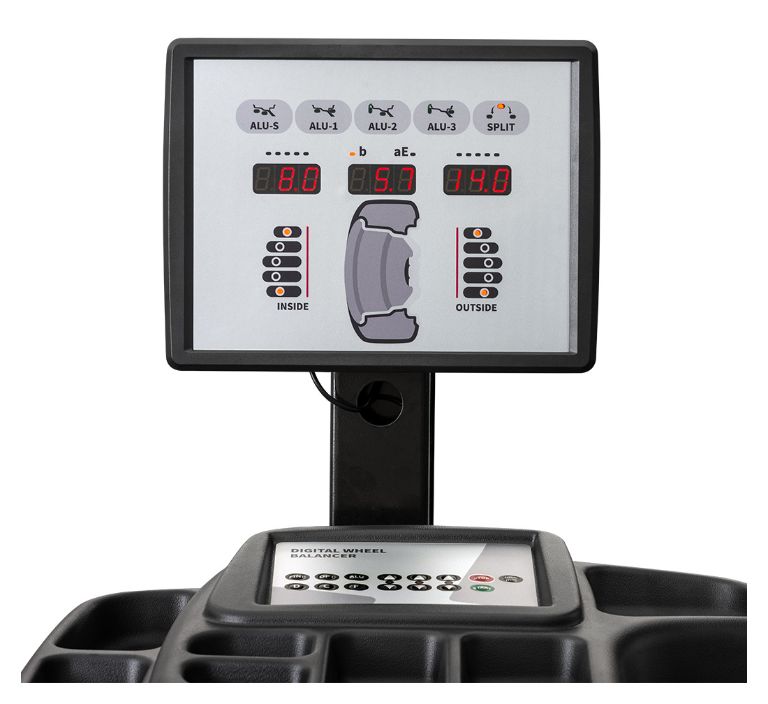 Équilibreuse de roues 100% automatique  – REDATS W-640-8