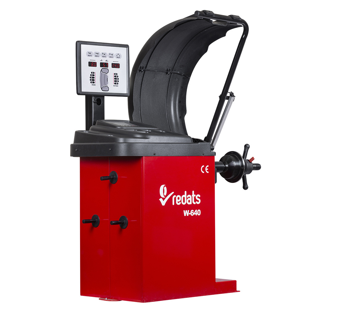 Équilibreuse de roues 100% automatique  – REDATS W-640-3