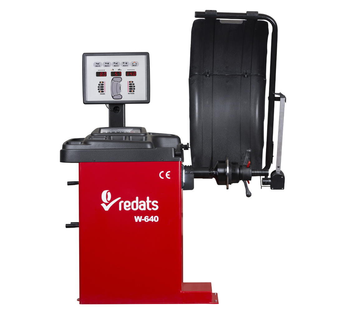 Équilibreuse de roues 100% automatique  – REDATS W-640-2