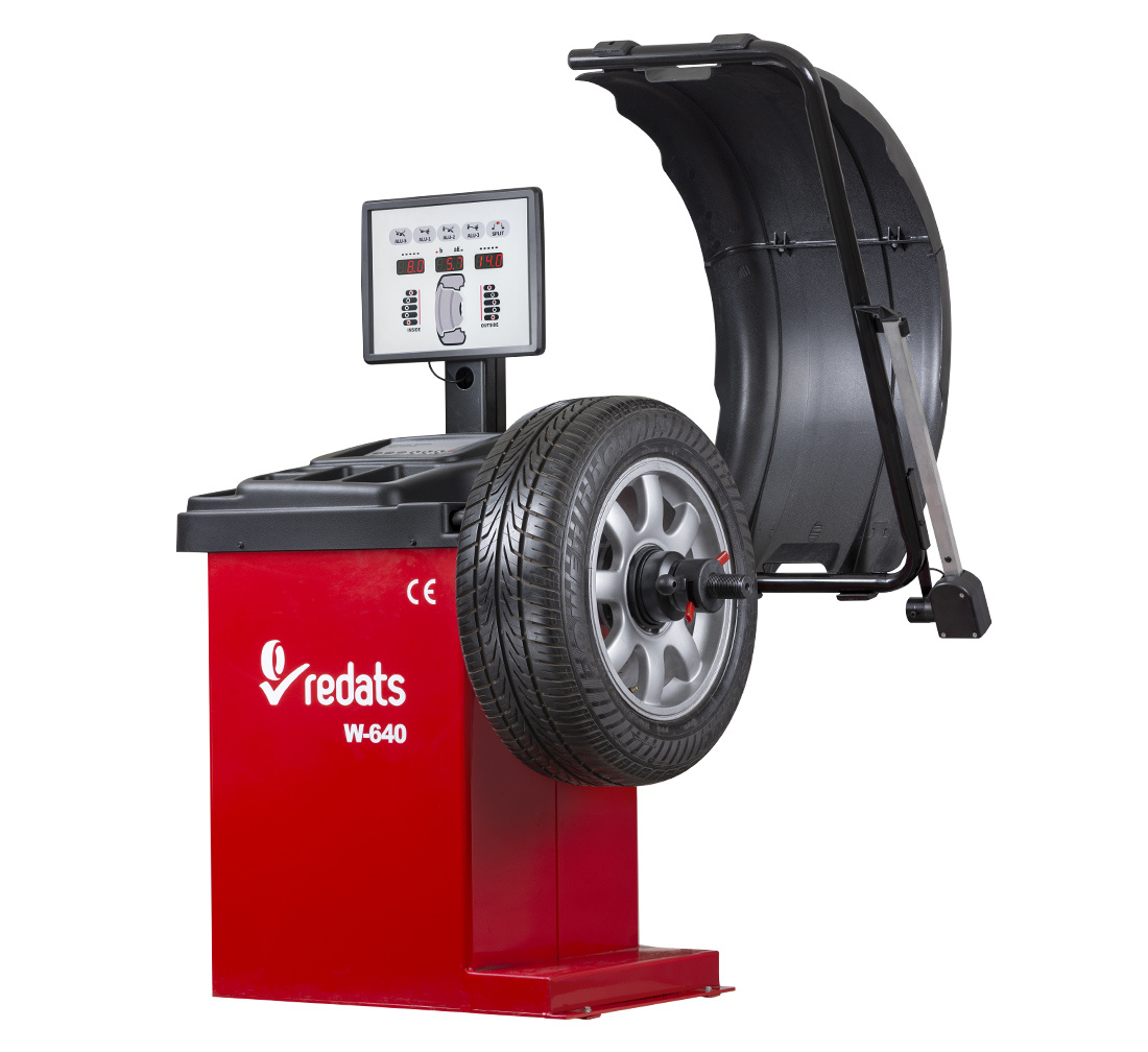 Équilibreuse de roues 100% automatique  – REDATS W-640