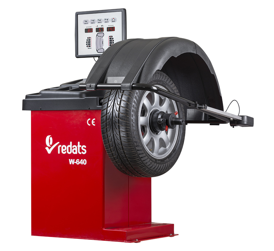 Équilibreuse de roues 100% automatique  – REDATS W-640-1
