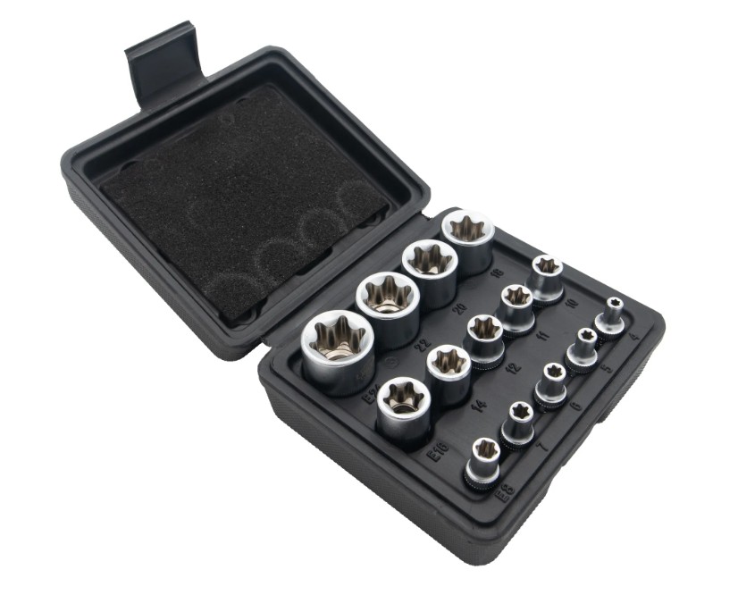 Coffret de douilles E-Torx E4-E24-3