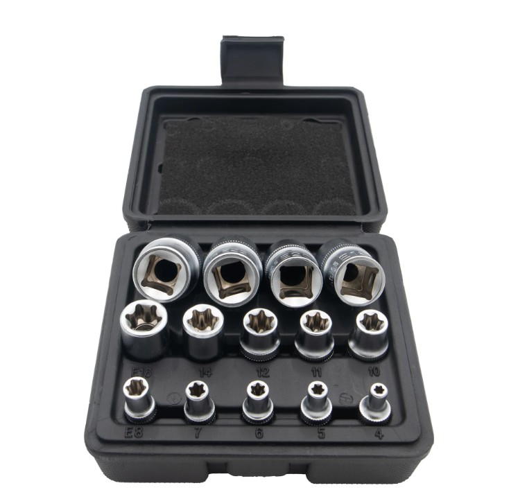 Coffret de douilles E-Torx E4-E24-2
