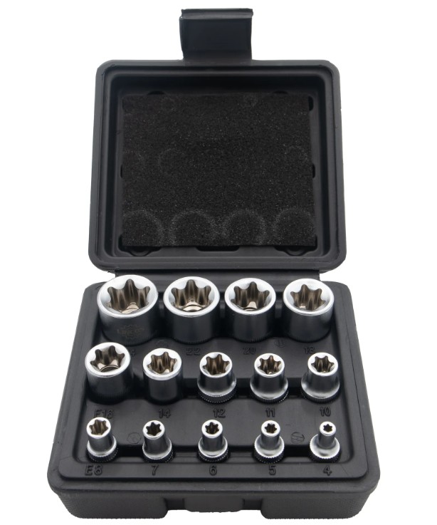 Coffret de douilles E-Torx E4-E24-1