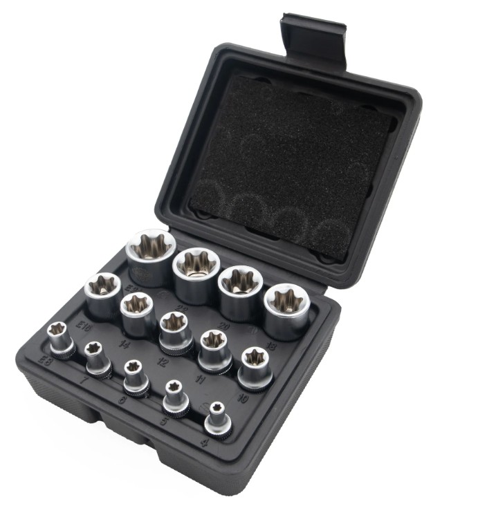Module de douilles et accessoires 3/4" à chocs, 33 pièces KS TOOLS 711.2033