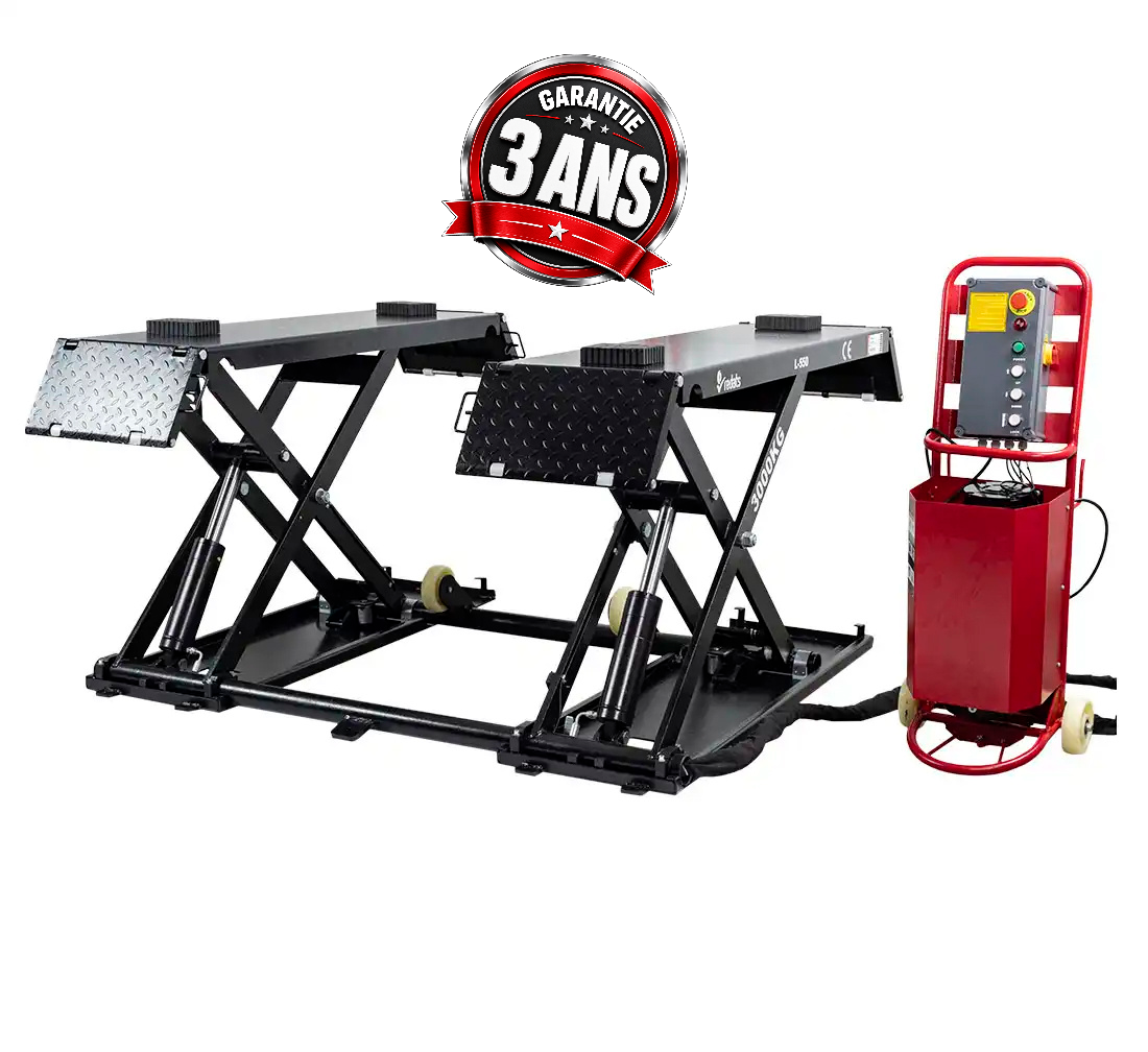 Pont Élévateur Ciseaux Mobile 3 Tonnes 220 ou 380V - L-550