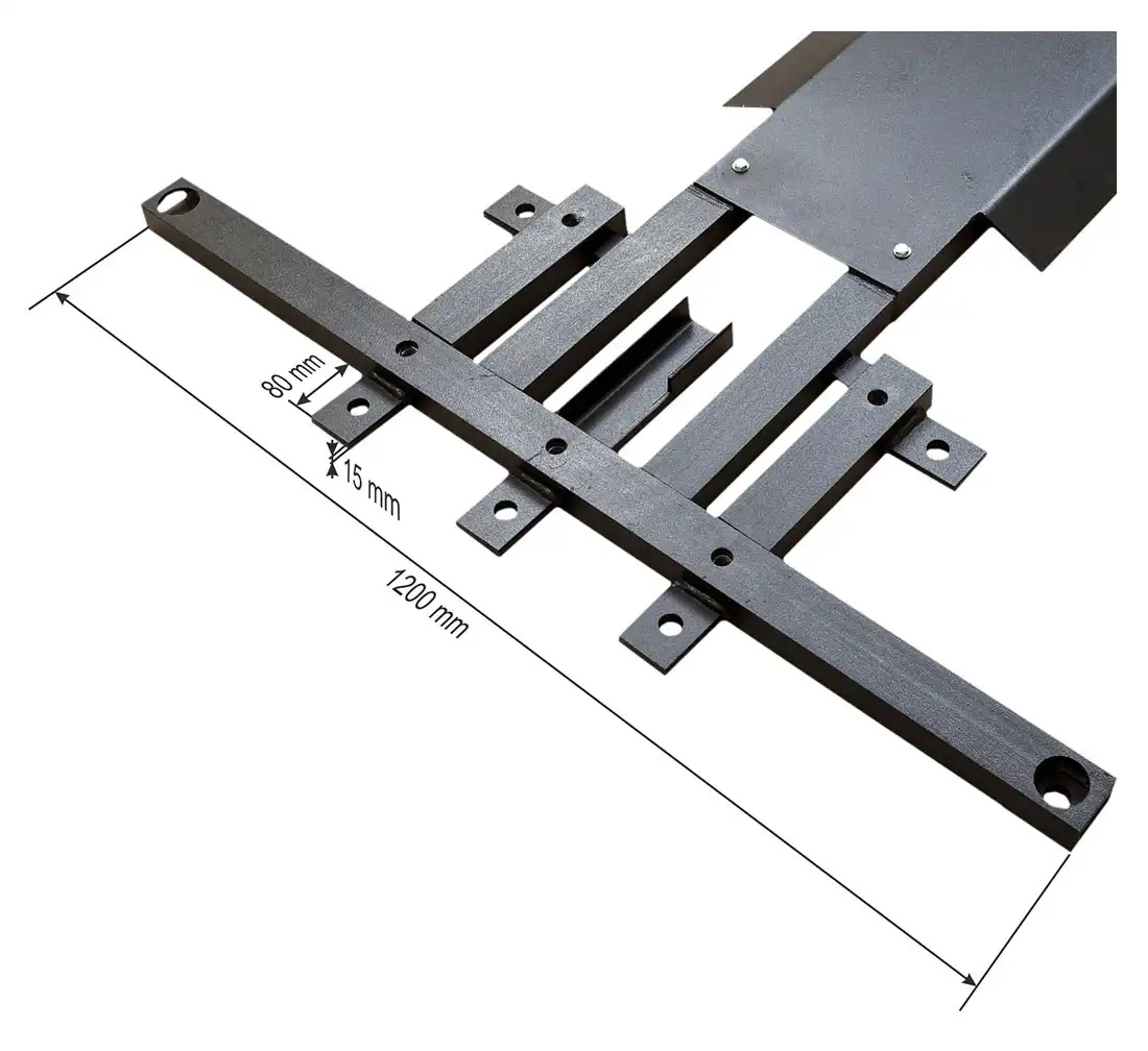 Pont élévateur 2 colonnes 4T REDATS L-220R avec base renforcée -1